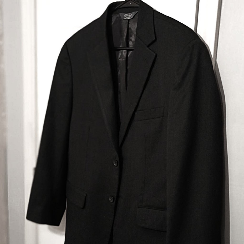 Pronto Uomo Platinum Men Chacoal Suit Jacket 38s